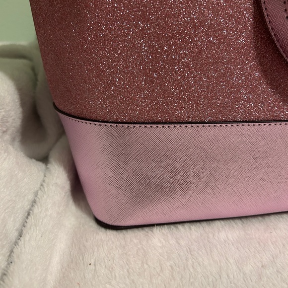 Kate Spade Pink Glitter Tote - Picture 4 of 9
